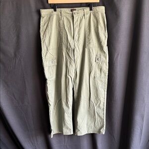 Lee Light Olive Green Cargo Pants